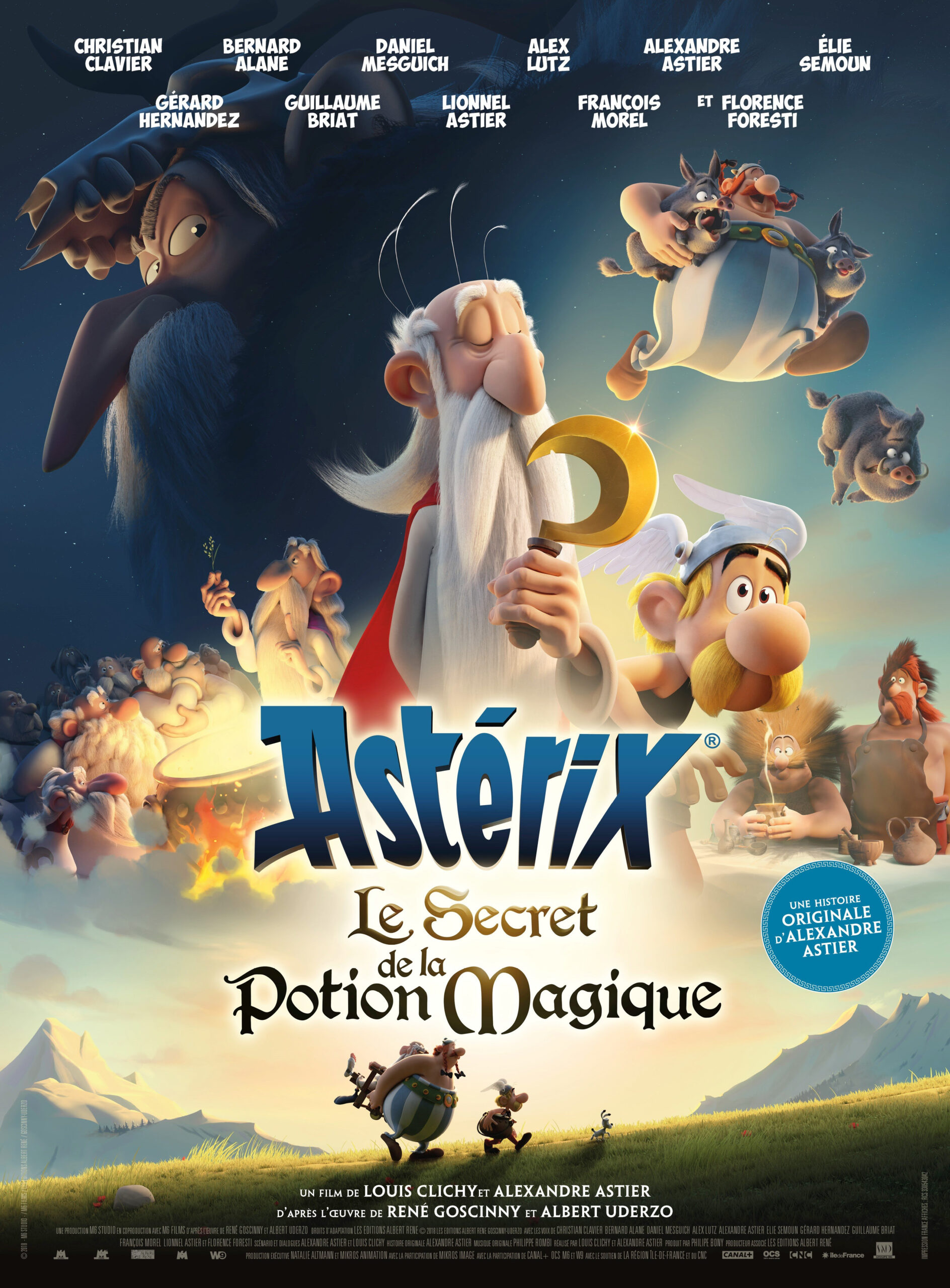 Astérix : Le Secret de la potion magique : Affiche officielle