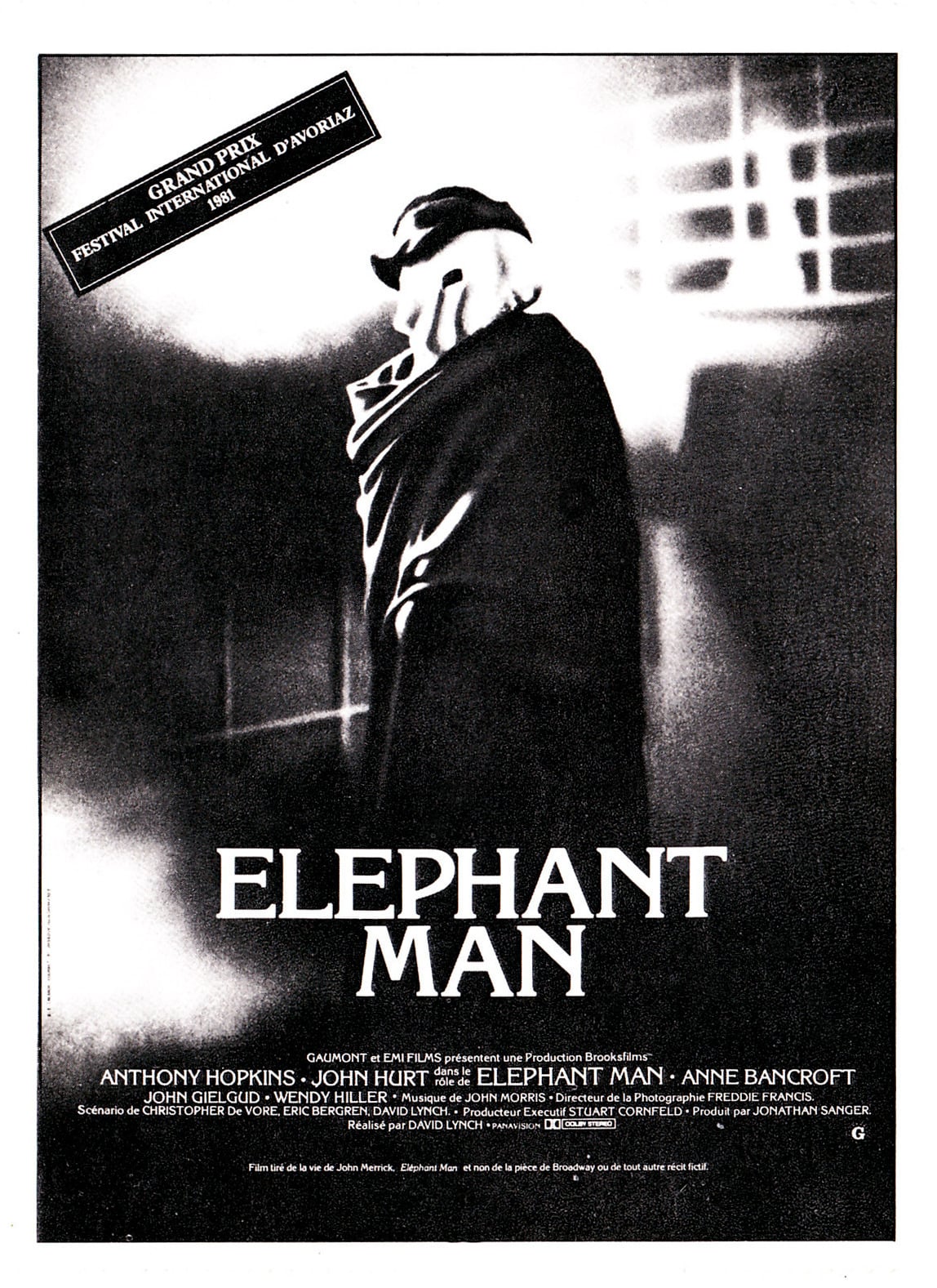 Elephant Man : Affiche officielle